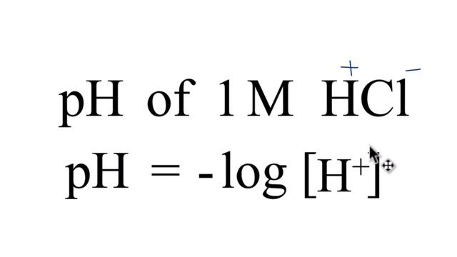 Find the pH of a 1M HCl (Hydrochloric acid) Solution смотреть онлайн
