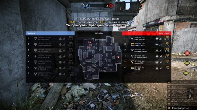 WARFACE ЕРМОЛОВЦЫ VS СУРСКАЯ ЗАСТАВА смотреть онлайн