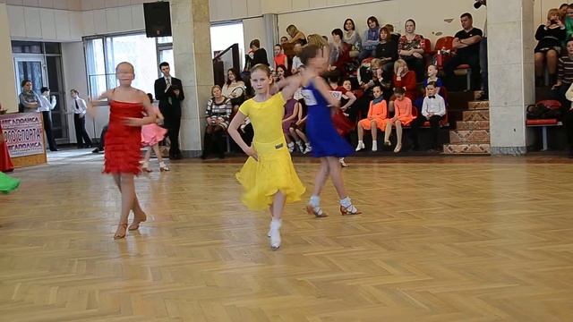 Танц.конкурс, 15мар2014 Марина Самсонова Ча ча ча смотреть онлайн