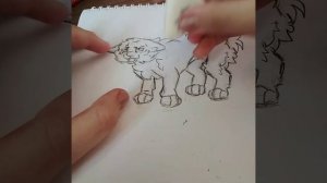 Кот Баюн- рисунок