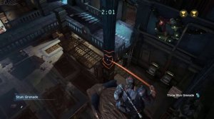 Batman Arkham Origins Predator Challenges Deathstroke Pouncer, Smoke Detector, Window Pain