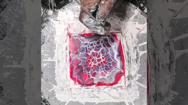 Purple And Red Retro Vibes - Get Funky With 70's Colors! #fluidart #bloom смотреть онлайн