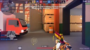 Демка в Polywar изи катка в бомбе апаю топ 100
