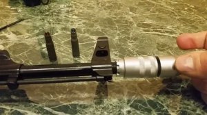 Насадка для холостой стрельбы.