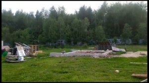 Перенос бани 6х6 м в КП Кантри Клаб