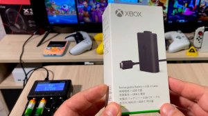 РАСПАКОВКА И ТЕСТ ОРИГИНАЛЬНОГО АККУМУЛЯТОРА ДЛЯ ГЕЙМПАДОВ XBOX