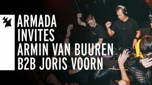 Armin van Buuren B2B Joris Voorn - Live @ Armada Invites x ADE [18.10.2024]