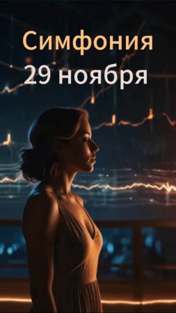 29 ноября выйдет моя новая песня "СИМФОНИЯ"