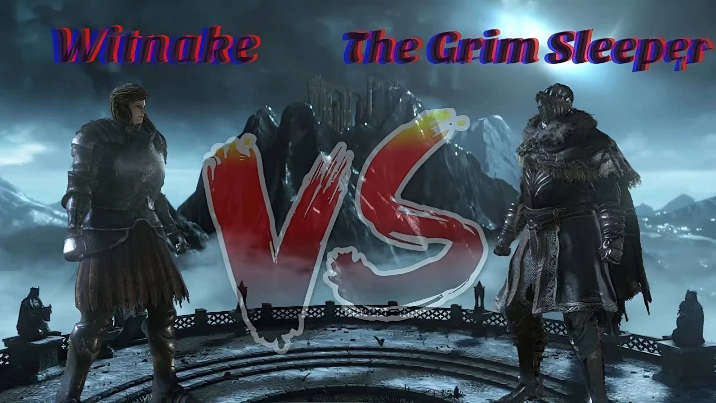 Grim VS Witnake - The most tryhard duel in the history of dark souls 3