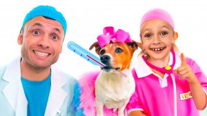 Детская песенка ” Бу— Бу ” для домашних животных с Майей и Машей