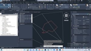 проецирование полилиний на поверхность из 3д граней