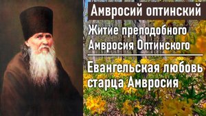 Евангельская любовь старца / Житие преподобного Амвросия, старца Оптинского