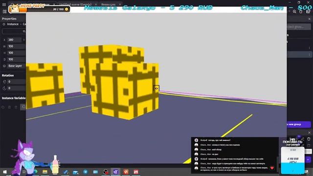 Подготовка к джему с Kurosawa Aoi #gdevelop #biggamejam #indie