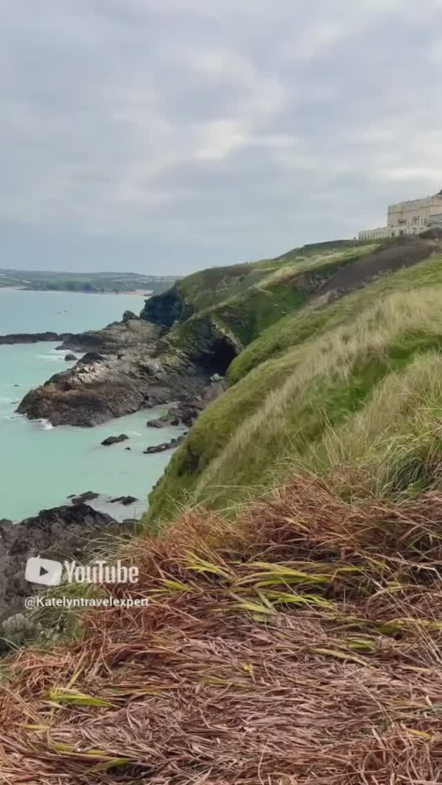 Скалистые пейзажи Англии #пейзажи#природнаякрасота#англия#ньюкей#newquay#cornwall#путешествия