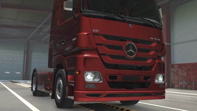 перевозка грузов на разных грузовиках в Euro Truck Simulator 2,