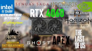 Core i5 12400f + RTX 4060 in 2024 (Test in 11 Games)
