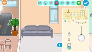 обустройство дома в Toca Boca