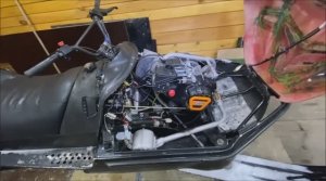 ТАЙГА-500 с ЛИФАН 20 ч.7 замена подушек двигателя