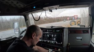 Кенворт Т-660.  Движение домой порожняком 1600 км