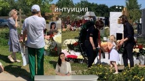 Эмоций через край. Неузнаваемый Петр Чернышев с дочерью отметились у могилы Заворотнюк.