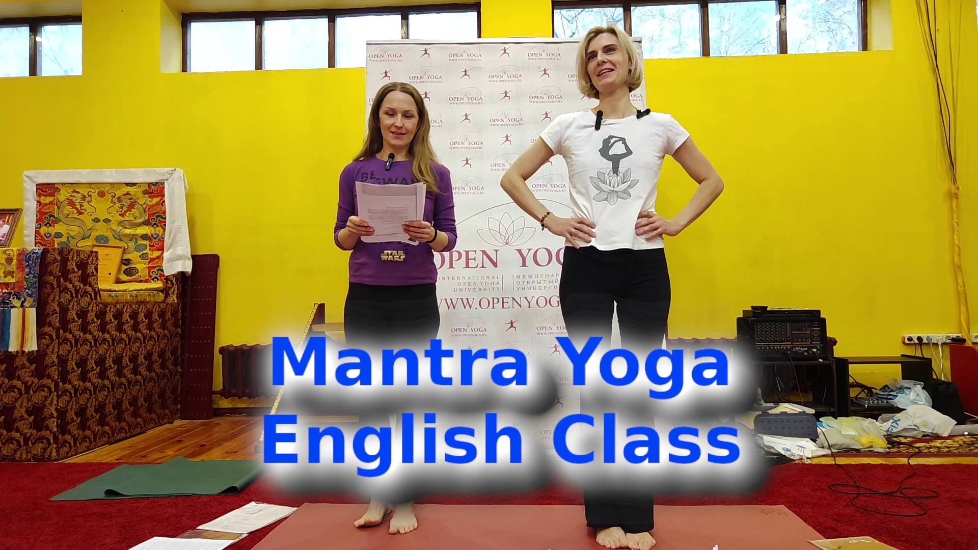 20241116 Mantra Yoga English Class. Урок английского методом мантра йоги. Открытая йога. Кунсангар