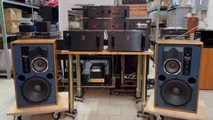 Предварительный усилитель LAMM L2PS reference двублочный + акустика JBL 3444M