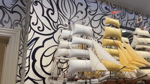 Обзор морского аквариума 300 литров. Коллекция моделей кораблей