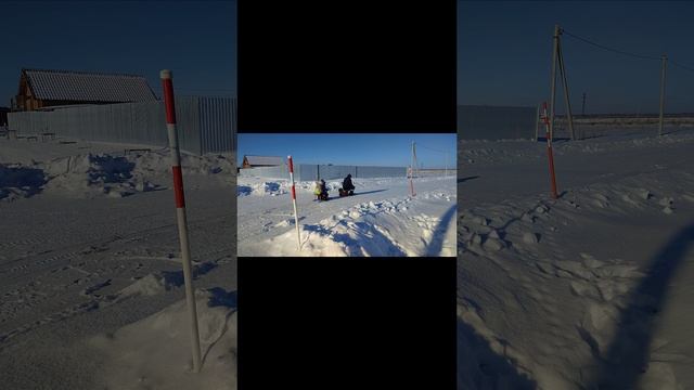 Покатушки. Снегокат с движком