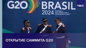 Открытие саммита G20