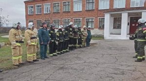 В одной из суворовских школ прошли пожарно-тактические учения