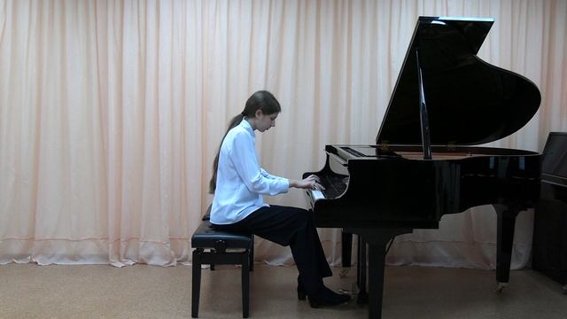 Черникова Светлана. Д. Кабалевский - Прелюдия ор. 38 №8