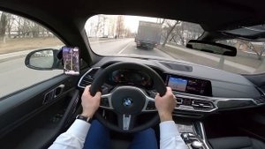 Экспресс POV тест-драйв BMW X6 G06 40i xDrive M-Sport / БМВ Х6 Г06 40и М-спорт 2020