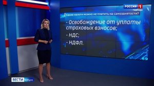 «Вести объясняют»: кто из крымчан может стать самозанятым