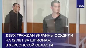 Двух граждан Украины осудили на 12 лет за шпионаж в Херсонской области