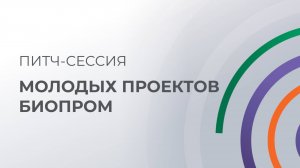 Питч-сессия молодых проектов