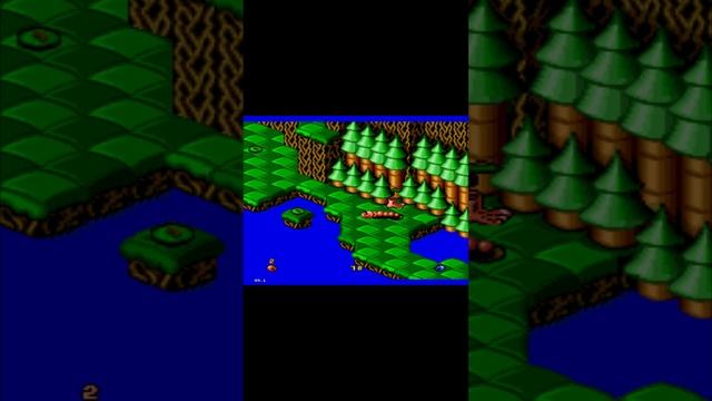 Snake Rattle 'n' Roll (SEGA) #retro #sega #shorts #short #retrogaming