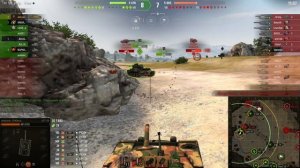 Мир танков, случайный бой Танк GPT-58.