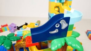 Конструктор Marble Run ASMR ☆ Лего блоки -Спиральная башня