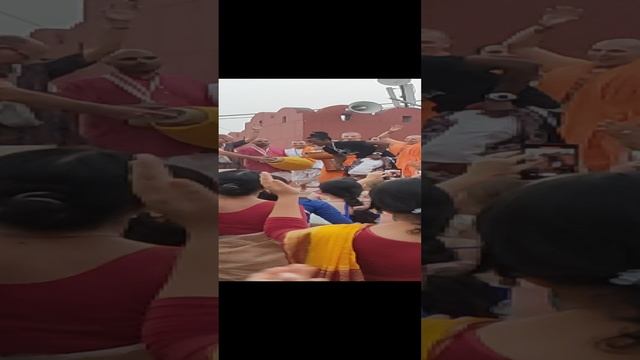 Африканские пляски на киртане Гурудева на Курукшетре #картика #india #kitan #gurudev