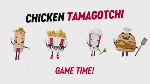 Chicken Tamagotchi Game Time