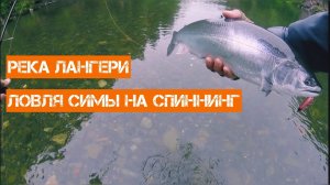 Река Лангери. Ловля Симы на спиннинг. #cherrysalmon #sakhalin #южносахалинск #лангери #сима