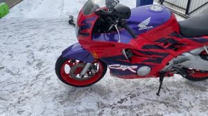 Обзор мотоцикла  Honda cbr600f2 1994  год.