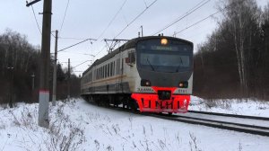 ЭД4МКУ-0151 сообщением Москва (Киевский вокзал) - Калуга-1 с приветливой бригадой
