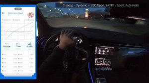 ⏱  0-100 AUDI Q8 45 TDI / разгон Ауди Ку8 45 ТДИ dragy