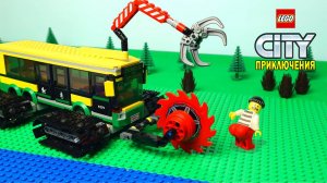 Колеса автобуса LEGO превращаются в рельсы, экспериментальные грузовики. Мультики