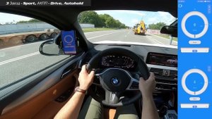 ⏱ 0-100 BMW X4 G02 30d xDrive Stage 1 KK-Performance / БМВ Х4 Г02 30д Стейдж 1 КК-Перфоманс dragy