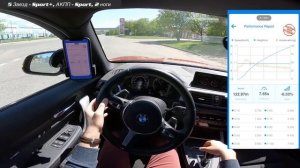 ⏱ 0-100 BMW 120d xDrive F20 / разгон БМВ 120д Ф20 dragy