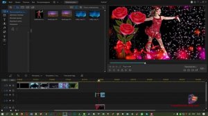 Cyberlink Powerdirector 20  Урок 7.2 Применение шаблона частиц для создания картинки в картинке