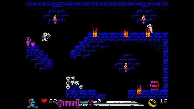 CURSED CASTLE DX 128K (2024)  ZX Spectrum