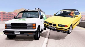 Лучшие аварии 2024 года - BeamNG Drive